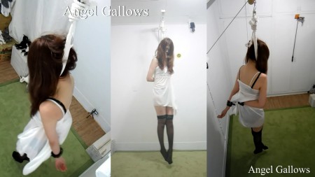 A Woman Wearing White Dress And Black Stockings 1 All Camera - 『 all performances are real. 』

� like an angel, whose life is about to fade away,
performing the swan song in the air. �

please buy our videos
so that we can continue to create a better movie for you :)

~ angel gallows group ~