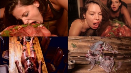 Cannibals 4 - DEADLY PRIVARE LESSONS

Full way from sexy girl to roast meat

 

Rich prelude before cannibal eating

Kidnapping

Cut throat

Eating, bloody naturalistic eating

Full way from sexy girl to roast meat

 

Plot

Two sexy rich girl invite a student to their house. Poor girl thinks they are repetitors and wants to study Italian language. But they are cannibals