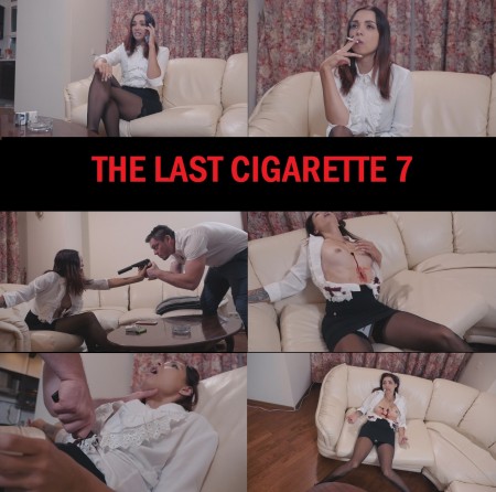 THE LAST CIGARETTE 7 - LAST CIGARETTE 7
Starring: Mary and Max
CUSTOM
really like Mary in this video she really got into her part and her reactions were tremendous ..... her final demise with smoke coming from the lips dying was outstanding
Customers Review
Fetish Element
Spy, White Shirt, Black Stockings, Stabbing to the stomach, Shooting to the chest 
Sexy spy who likes to smoke cigarettes was declassified. A cruel hitman went to kill her. First he stabbed her to her stomach with a big knife (Great Stabbing Effect!). But it was just to make her suffer and feel terrible pain. He decided to switch a weapon and takes a pistol and shoots her to her breasts twice. She was smoking when dying like especial kind of bullying and courage.
IF YOU LIKE THIS CLIP PLEASE CHECK OUT
SMOKING KILLS 5