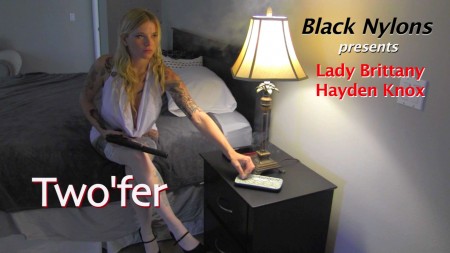 TwoFer - Two sexy assassins are set up by a conniving boss to kill each other!   At the same time!   

He figures it saves him the cost of two contracts.  And what a battle it is!   

Multiple gunshots hit each girl, including graphic pussy shots for a change  (email me for a picture).  And at the end, they still have enough energy, barely, to crawl to each other and make a final knife stab to finish the jobs.   Bloody agony, and great effects, if I do say so myself.