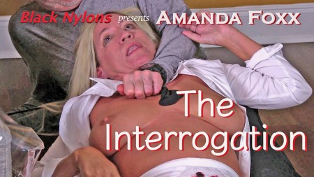 2204  The Interrogation - Amanda is a tough-as-nails spy who gets surprised and drugged.  Handcuffed to a chair, she resists the pain of multiple shots to her leg and belly as her questioner makes her suffer in search of the information he needs.   Finally, she gives in.  But then, after she finally works her way out of the handcuffs, she makes the mistake of trying to get to her purse and gun one more time.   One of her nylons is wrapped around her neck and she is slowly, painfully strangled.  Basically nude, she kicks out desperately and struggles with the garrote that is crushing her life for 5 long minutes, but to no avail.   Her indignity in death is final