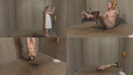 Letitia is a Naughty Student_2 (Full HD) - Part 2
Letizia is a student at the police college. One day, she came to practice at the political police prison to study the practice of hanging prisoners by their legs and write a student paper about it. She failed to complete the required time and did not receive credit.  But after that, she secretly entered the room for the torture of prisoners. She decided to practice hanging by her legs on her own, but dropped the key to the handcuffs she had put on herself.  The guard saw it and decided...Do not interfere.....