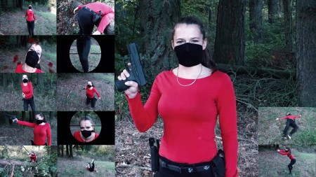 Female operative in red - This is first custom video of our production.

8 scenes of female operative in outdoor.

elements: digital blood only, shots to chest, head, arm and leg, mine kill, grenade kill, sniper scope shots...