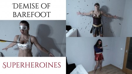 Demise of barefoot superheroines - They try to bring to the justice one of the most wanted but they fail hard 1 by 1 even powerful Titan is put down with single arrow.
