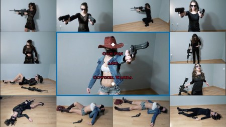 Gun fun and Cowgirl Wanda