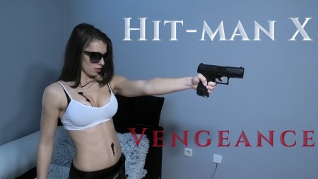 Hitman X vengeance - Hit-man X killed Lana Crypt and now her older sister Alice Crypt is here to get her revenge.

She wants to ambush him very fast in his flat and kill him. She is well trained CIA assassin.

Few seconds before Alice has arrived someone called Hit-man X and told him that Alice is coming to kill him.

elements: bulletproof jacket, shooting, fist fight, strangling, hand strangling, belly punching, face slapping, garroting, KO's, unconsciousness, male vs female, death stare, shots to belly, breasts and cleavage (heart), dying agony, back arching, bare belly.