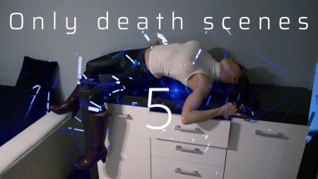 Only death scenes - 20 minutes long gun fun video (only digital blood effects)

- many death scenes

- variety of dead poses

- silencer

- gunfight

- slow motion in one scene

- dancing in one scene

- belly shots, chest shots, back shots,

- meat shots, control shots in some scenes

- POV kills in 2 scenes

- no bra, bra-less in all scenes

- many costumes

- high heels, boots

- glasses