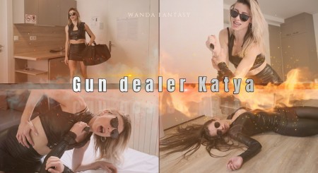 Gun dealer Katya - Wanda has ordered some guns from good friend Katya but she decided to betrayed her and take all guns without paying her.

elements: female vs female, stabbing, shooting, shot to the back, hit to the head (KO), shot to the chest, cat-fight, death scenes