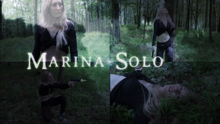 Marina solo - Two short gunfun stories with Marina in the forest.