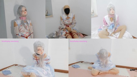 Breathplay Xiaomeng - Xiaomeng Breathless Climax in Kigurumi