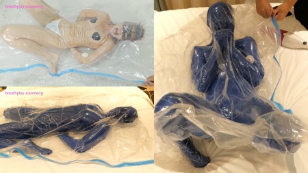 Breathplay Xiaomeng - Xiaoyu Sobbing Quietly in Vacuum Bag