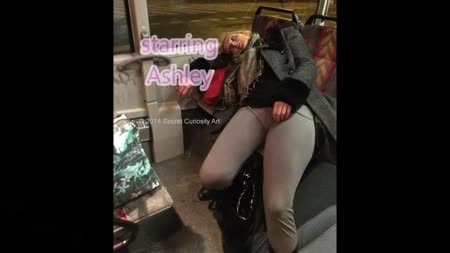 Found  In The Bus - Young woman found ********* in the bus.

starring. Ashley